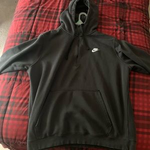 Black Nike Fleece Hoodie